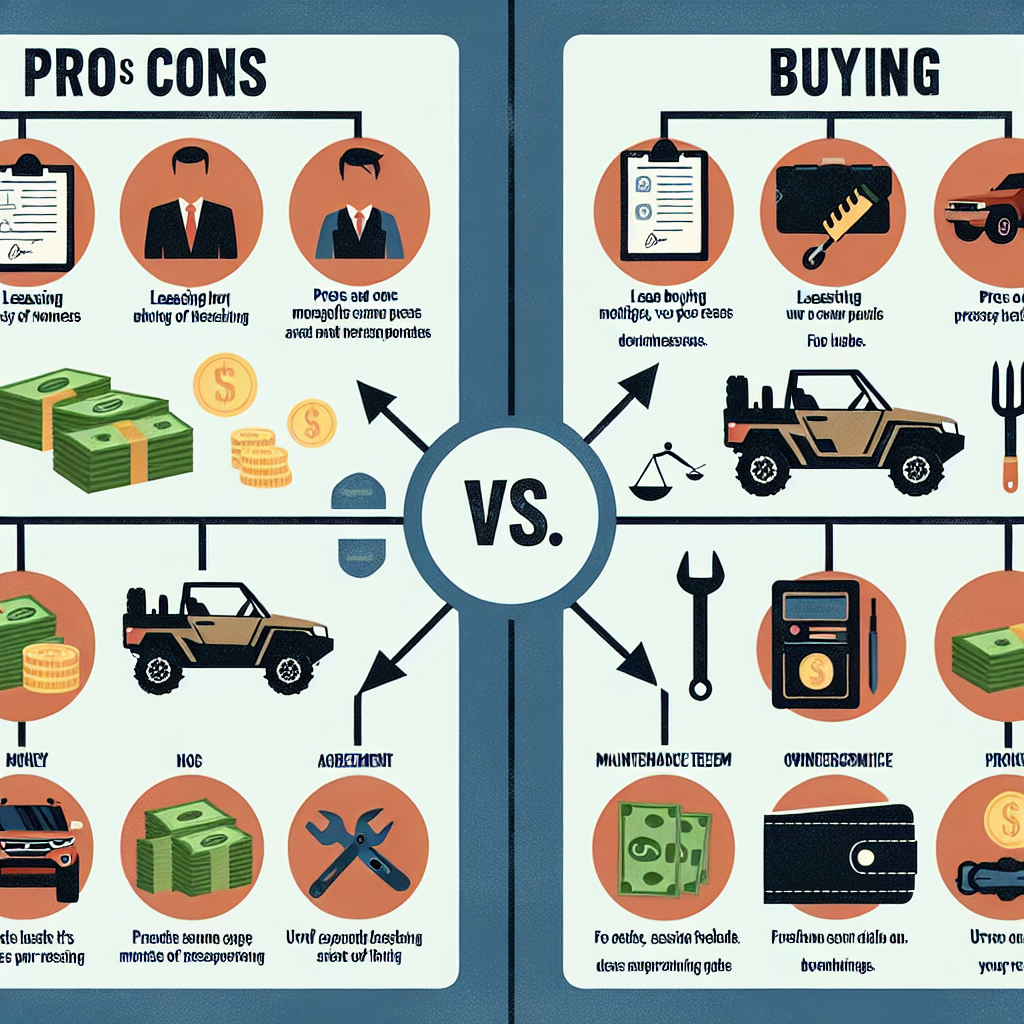 Should You Lease or Buy a UTV? Pros & Cons