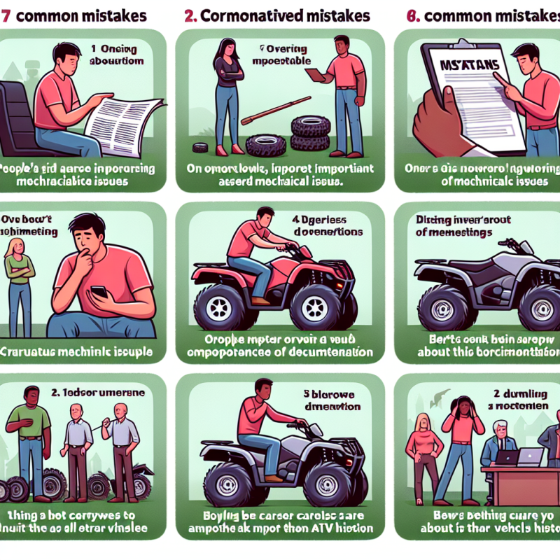 7 Mistakes to Avoid When Buying a Used ATV