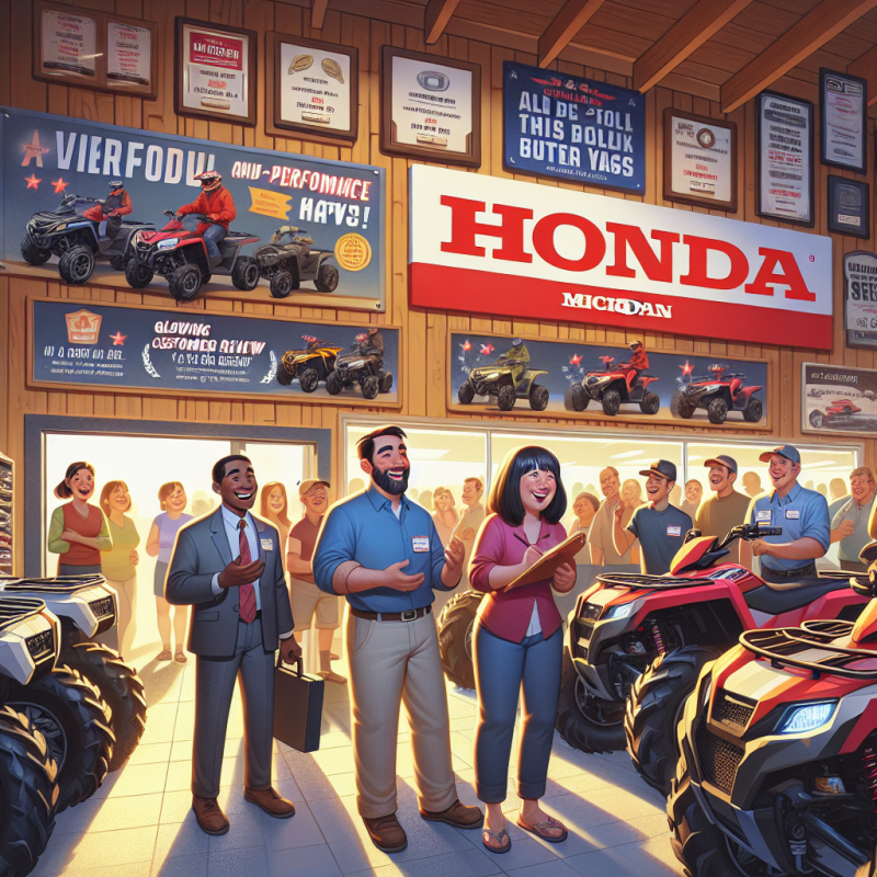 Honda ATV Dealers in Michigan with Best Reviews