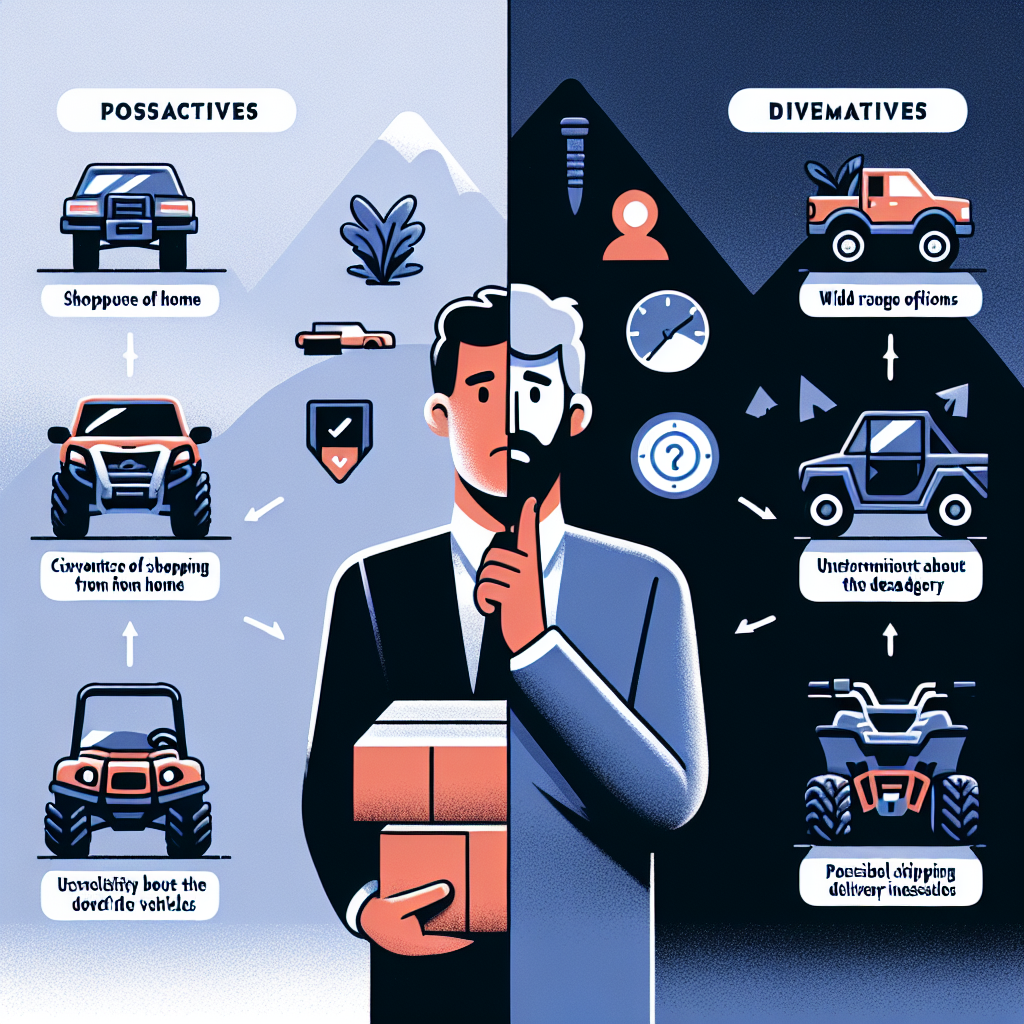 Pros and Cons of Buying ATVs from Online Dealers