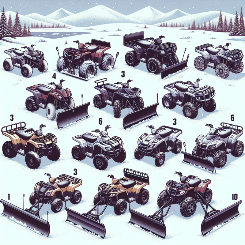 Top 10 ATVs for Snow Plowing This Winter
