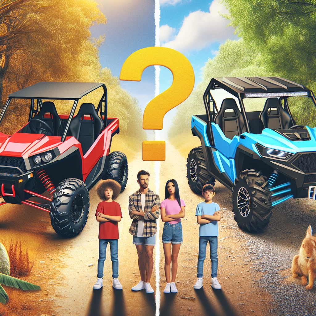 2‑Seater vs 4‑Seater UTVs: Which Is Better for Family?