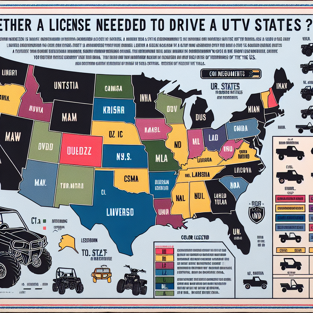 Do I Need a License to Drive a UTV? State by State